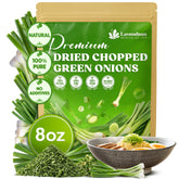 Lavendium, Dried Chopped Green Onions, 100% Natural & Pure Scallion Flakes, Non-GMO, No Preservatives, Gluten-Free, Plant-Based & Vegan, Perfect for Cooking, Salads & Garnish