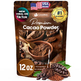 Lavendium, Premium Cacao Powder, 100% Natural & Pure, Unsweetened, Rich Chocolate Flavor, Perfect for Baking & Smoothies No Additives, No Gluten, Vegan