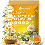 Lavendium, Premium Dried Chamomile Flowers – Whole Chamomile Flower, Premium Quality, 100% Natural & Pure, Naturally Caffeine-Free, No Additives or Preservatives, Plant-Based & Vegan