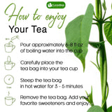 Lavendium, Premium Gymnema Leaf Tea Bags, 100% Natural & Pure from Gymnema Leaves, Gymnema Tea Bags for Diabetics - COLD-DRIED for Maximum Freshness and Nutrient Retention, No Sugar, Vegan
