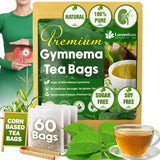 Lavendium, Premium Gymnema Leaf Tea Bags, 100% Natural & Pure from Gymnema Leaves, Gymnema Tea Bags for Diabetics - COLD-DRIED for Maximum Freshness and Nutrient Retention, No Sugar, Vegan