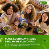Lavendium, Dried Chopped Green Onions, 100% Natural & Pure Scallion Flakes, Non-GMO, No Preservatives, Gluten-Free, Plant-Based & Vegan, Perfect for Cooking, Salads & Garnish
