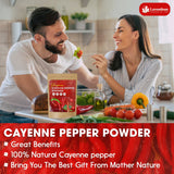 Lavendium, Premium 1.56 lbs Cayenne Pepper Powder– Pure Ground Red Pepper, Bold and Spicy Flavor