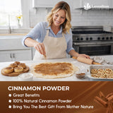 Lavendium, Premium 20oz (1.25 lbs) Cinnamon Powder, 100% Natural & Pure Ground Cinnamon Bark, No Additives or Preservatives, Non-GMO, Gluten-Free, Plant-Based & Vegan, Perfect for Baking, Cooking & Beverages