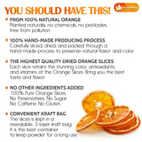 Lavendium, Premium Dried Orange Slices, 100% Natural & Pure, No Additives or Preservatives, Non-GMO, Plant-Based & Vegan, Perfect for Tea, Cocktails, Baking, Holiday Decorations & Crafts