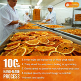 Lavendium, Premium Dried Orange Slices, 100% Natural & Pure, No Additives or Preservatives, Non-GMO, Plant-Based & Vegan, Perfect for Tea, Cocktails, Baking, Holiday Decorations & Crafts