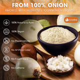 Lavendium, Premium 25oz Onion Powder, 100% Natural and Pure from Onion, Rich Flavor, Perfect for Cooking & Seasoning, No Additives, No Gluten, No Sugar, Vegan