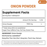 Lavendium, Premium 25oz Onion Powder, 100% Natural and Pure from Onion, Rich Flavor, Perfect for Cooking & Seasoning, No Additives, No Gluten, No Sugar, Vegan