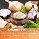 Lavendium, Premium 25oz Onion Powder, 100% Natural and Pure from Onion, Rich Flavor, Perfect for Cooking & Seasoning, No Additives, No Gluten, No Sugar, Vegan