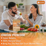 Lavendium, Premium 25oz Onion Powder, 100% Natural and Pure from Onion, Rich Flavor, Perfect for Cooking & Seasoning, No Additives, No Gluten, No Sugar, Vegan