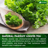 Lavendium, 4 oz Premium Dried Parsley Leaves – 100% Pure, Non-GMO, Gluten-Free, Vegan – Aromatic Culinary Herb for Cooking, Garnish, and Seasoning – No Additives or Preservatives – Resealable Bag