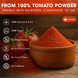 Lavendium, Premium 1.56 lbs (25oz) Tomato Powder – 100% Pure Dehydrated Tomato – Non-GMO, Vegan, Gluten-Free, No Additives – Rich Color & Flavor – Great for Cooking, Seasoning, Sauces & More
