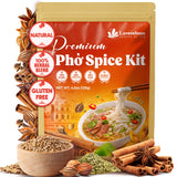 Lavendium, Premium Pho Spice Kit, 4.5oz Bag (Pack of 3), 100% Natural & Pure, No Preservatives, Gluten Free, Non-GMO, Vegan, Perfect for Beef Pho, Chicken Pho, Vegan Pho, Authentic Vietnamese Pho Bac