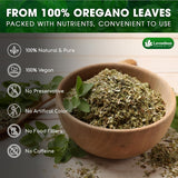 Lavendium, Premium 8 oz Dried Oregano Leaves – 100% Pure, Non-GMO, Gluten-Free, Vegan – Aromatic Herb for Cooking, Seasoning, Sauces, and Pizza – No Additives – Resealable Bag