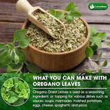 Lavendium, Premium 8 oz Dried Oregano Leaves – 100% Pure, Non-GMO, Gluten-Free, Vegan – Aromatic Herb for Cooking, Seasoning, Sauces, and Pizza – No Additives – Resealable Bag