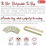 Lavendium, Premium Raspberry Leaf Tea Bags, 100% Natural & Pure, Loose Leaf Raspberry Herbal Tea, No Sugar, No Caffeine, No Gluten, Vegan